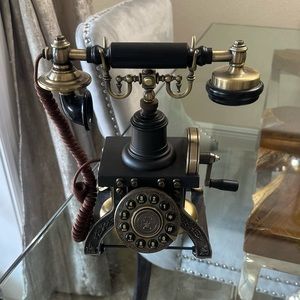 Antique phone!!, el dorado furniture from